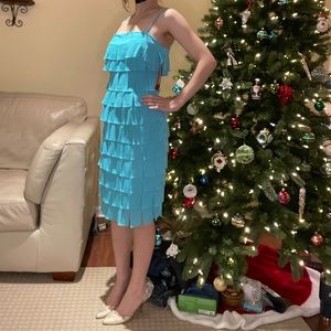 Turquoise dress